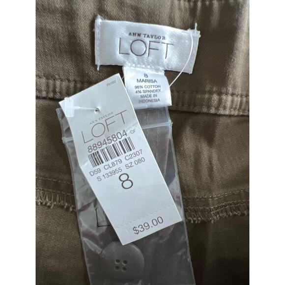 Ann Taylor Loft Marisa Flared Leg Jeans Women's Size 8 Green Denim Stretch NWT - Picture 5 of 5